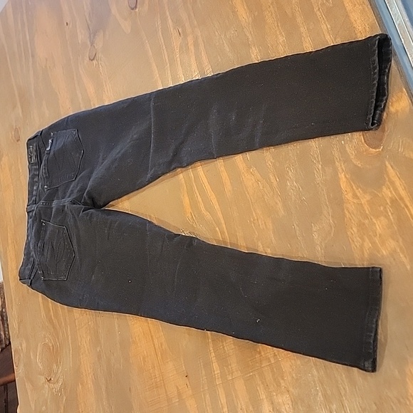 ladies size 4 high waist skinny black Jean  seven7 brand - Picture 4 of 5